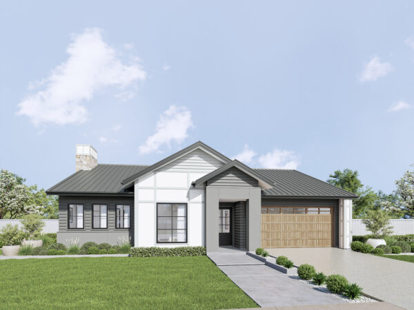 Hampton 45 by Better Built Homes - 5 beds, 3 baths, 2 cars, 43.42 square  new home design