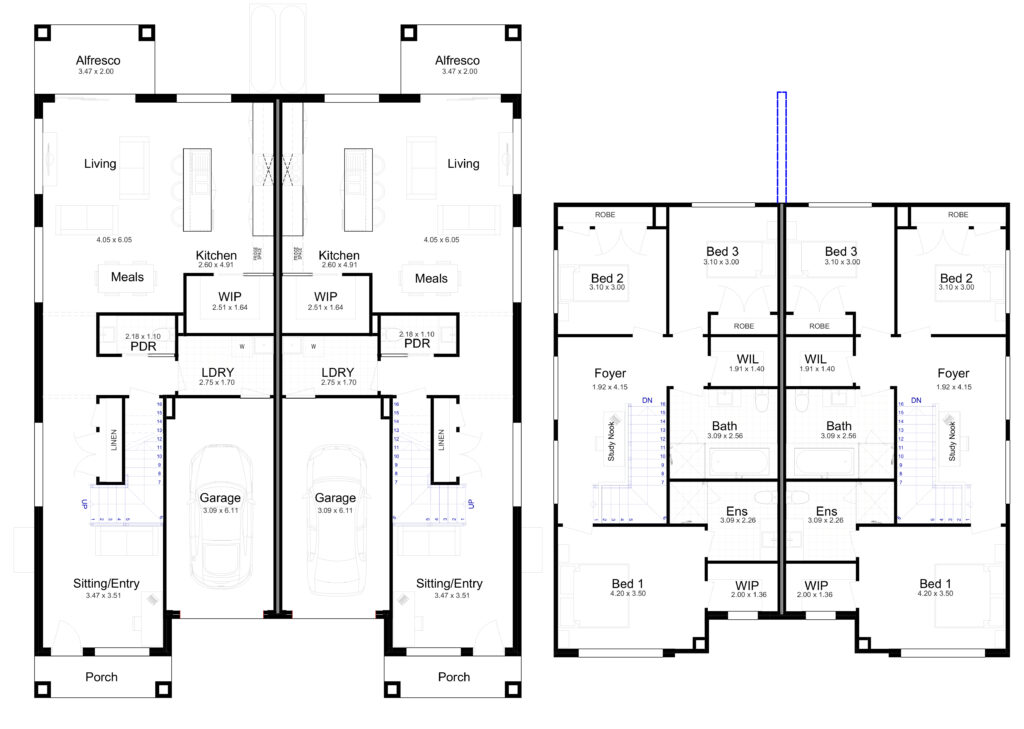 Duplex Floorplan Malachi