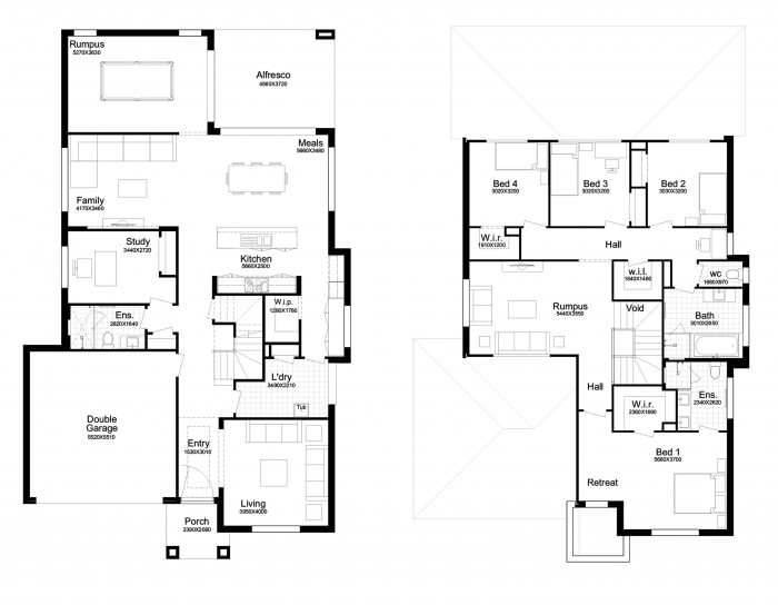 Floor plan for Addison 36