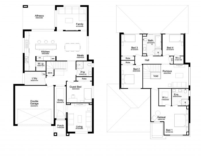 Floor plan for Alluka 33