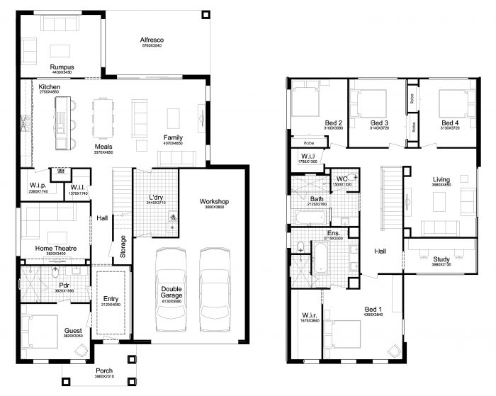 Floor plan for Glenbrook 40
