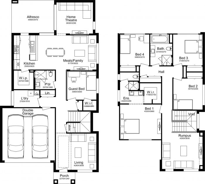 Floor plan for Astoria 31