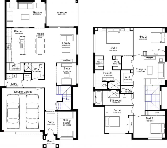 Floor plan for Astoria 33
