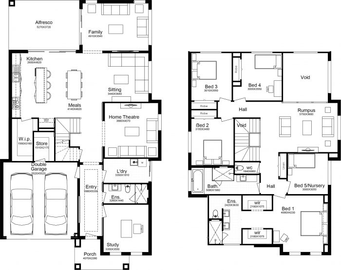 Floor plan for Astoria 39F