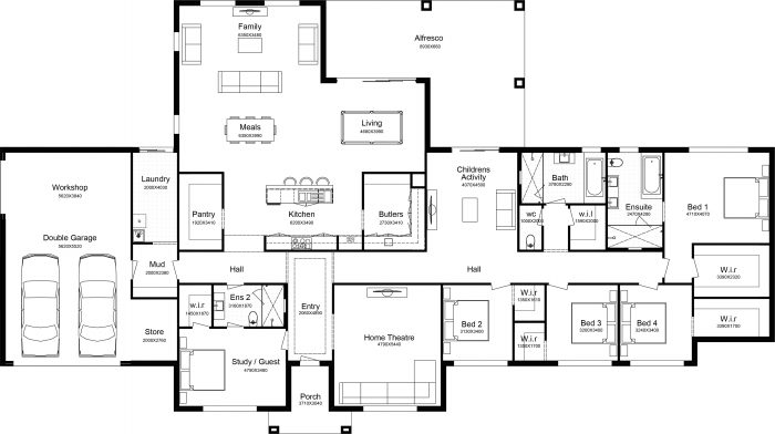 Floor plan for Greendale 49
