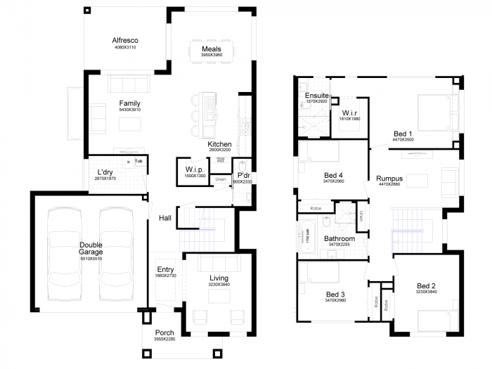 Floor plan for Jamieson 28