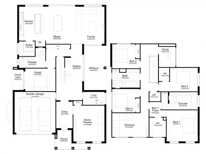 Floor plan for Broughton 40