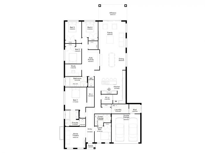 Floor plan for Macquarie 37