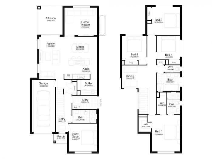 Floor plan for Gladstone 28